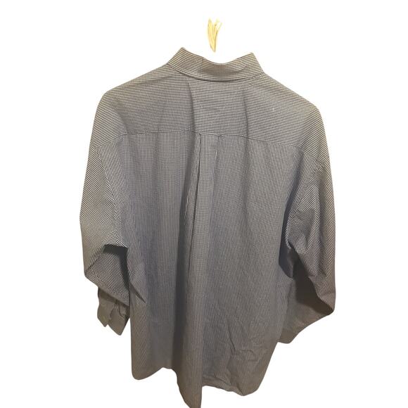 Tommy Hilfiger Men's Gingham Check Button Down Shirt 17-34 XL 100% Cotton - Picture 5 of 5